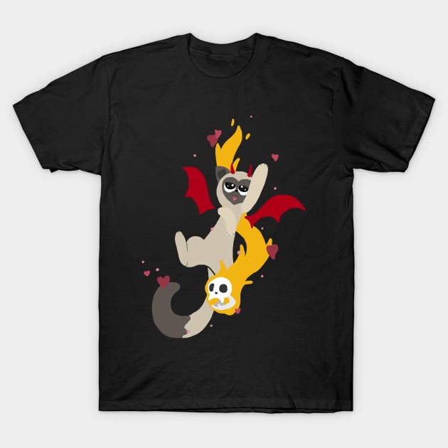 Demon Kitty T-Shirt by NME